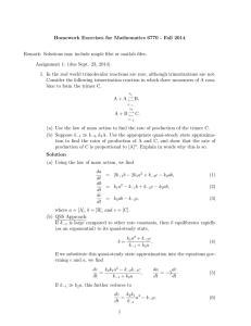Homework Exercises for Mathematics 6770 - Fall 2014