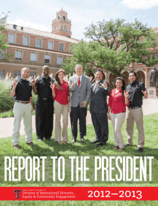 RepoRt to the pResident 2012–2013 v