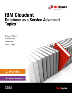 IBM Cloudant Database as a Service Advanced Topics Red