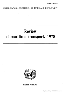 Review of  maritime  transport,  1978 UNITED  NATIONS