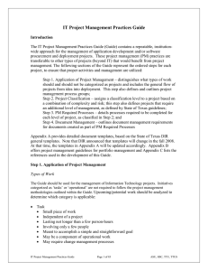 IT Project Management Practices Guide