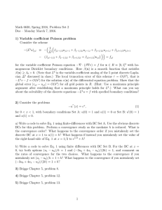 Math 6630, Spring 2016, Problem Set 2