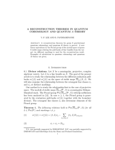 A RECONSTRUCTION THEOREM IN QUANTUM K-THEORY COHOMOLOGY AND QUANTUM