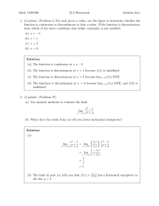 §5.3 Homework Math 1100-006 Solution Key