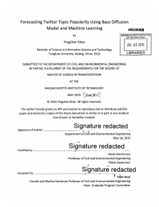 Forecasting Twitter Topic  Popularity Using  Bass  Diffusion AWES JUL
