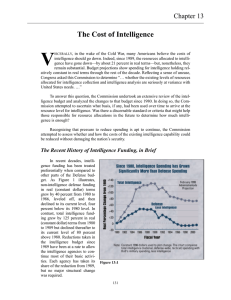 V The Cost of Intelligence Chapter 13