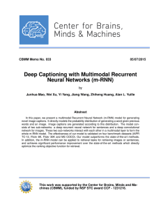 Deep Captioning with Multimodal Recurrent Neural Networks (m-RNN)