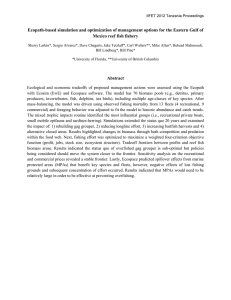 Ecopath-based simulation and optimization of management options for the Eastern... Mexico reef fish fishery