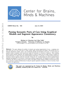 Parsing Semantic Parts of Cars Using Graphical by