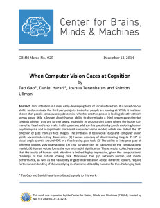 When Computer Vision Gazes at Cognition by Ullman