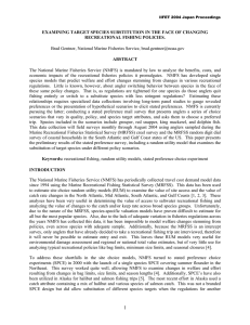 EXAMINING TARGET SPECIES SUBSTITUTION IN THE FACE OF CHANGING ABSTRACT