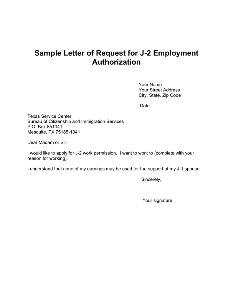 Sample Letter Of Request For Permission To Travel - of