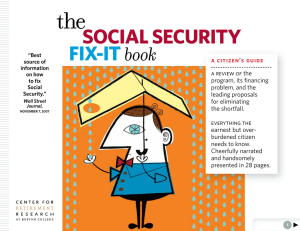 the  Social Security FiX-it