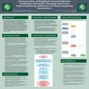 Incorporation of Weighted Linear Prediction Technique and M/M/1 Queuing Theory for