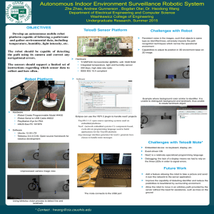 Autonomous Indoor Environment Surveillance Robotic System
