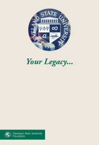 Your Legacy...