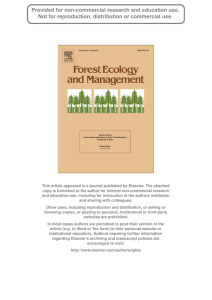 This article appeared in a journal published by Elsevier. The... copy is furnished to the author for internal non-commercial research