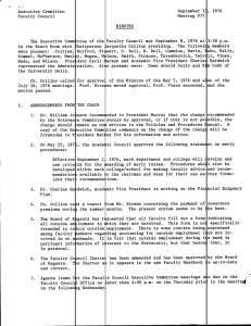 , September 1-, 1976 Executive Committee Meeting #77