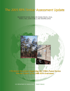 The 2005 RPA Timber Assessment Update r