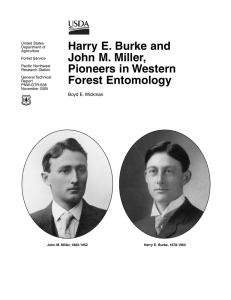 Harry E. Burke and John M. Miller, Pioneers in Western
