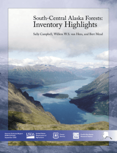 Inventory Highlights South-Central Alaska Forests: