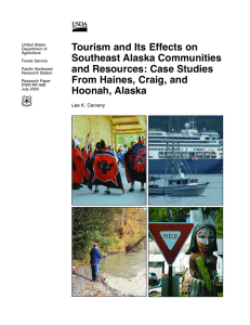 Tourism and Its Effects on Southeast Alaska Communities and Resources: Case Studies