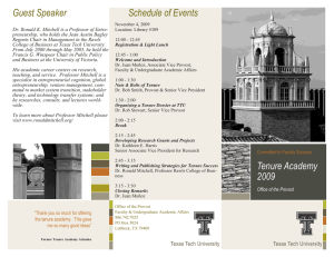 Guest Speaker Schedule of Events