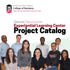 Project Catalog Experiential Learning Center Discover Opportunities