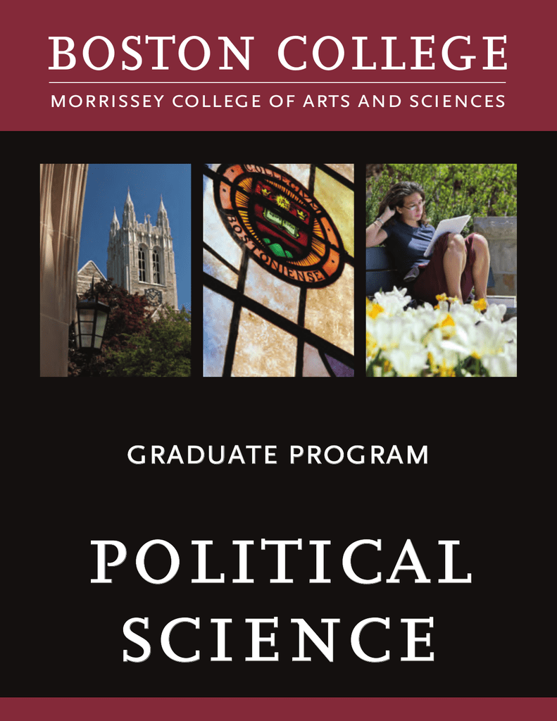 political science phd boston college
