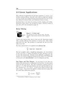 2.5 Linear Applications