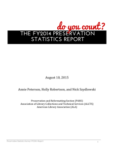 August 10, 2015 Annie Peterson, Holly Robertson, and Nick Szydlowski Statistic