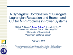 A Synergistic Combination of Surrogate Lagrangian Relaxation and Branch-and-