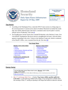 Homeland Security Daily Open Source Infrastructure Report for 29 May 2009