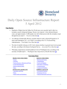 Daily Open Source Infrastructure Report 5 April 2012 Top Stories