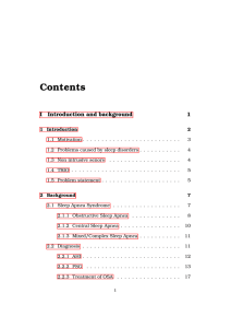 Contents I Introduction and background 1