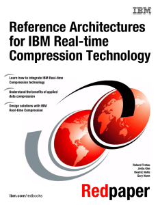 Reference Architectures for IBM Real-time Compression Technology Front cover