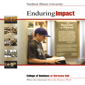 Impact Enduring Northern Illinois University College of Business