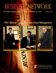 BUSINESS NETWORK BUSINESS NETWORK NIU Alumni Leaders in Asset Fund Management