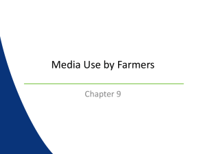 Media Use by Farmers Chapter 9