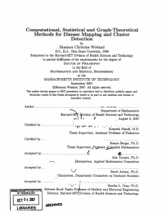 Computational,  Statistical  and  Graph-Theoretical Detection