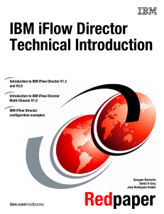 IBM iFlow Director Technical Introduction Front cover