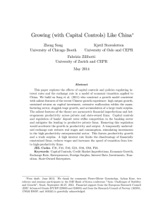 Growing (with Capital Controls) Like China