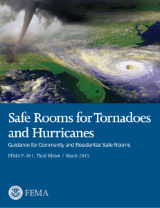 Safe Rooms for Tornadoes and Hurricanes