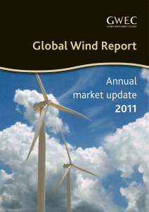 Global Wind Report Annual  2011