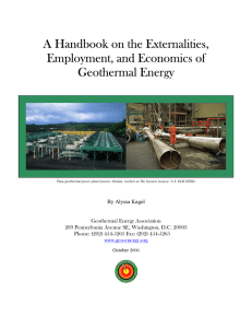 A Handbook on the Externalities, Employment, and Economics of