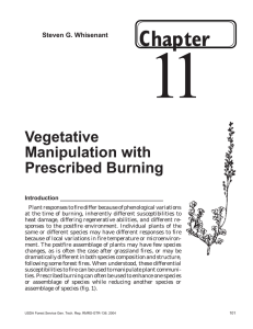 11 Chapter Vegetative Manipulation with