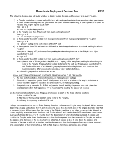 Microclimate Deployment Decision Tree 4/5/10