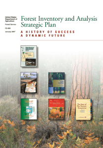 Forest Inventory and Analysis Strategic Plan