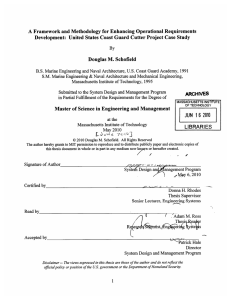 A  Framework and Methodology  for Enhancing Operational Requirements