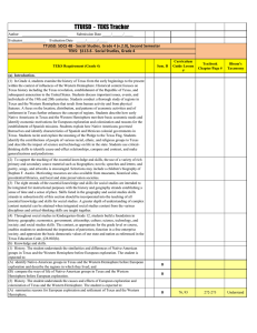 TTUISD  -  TEKS Tracker